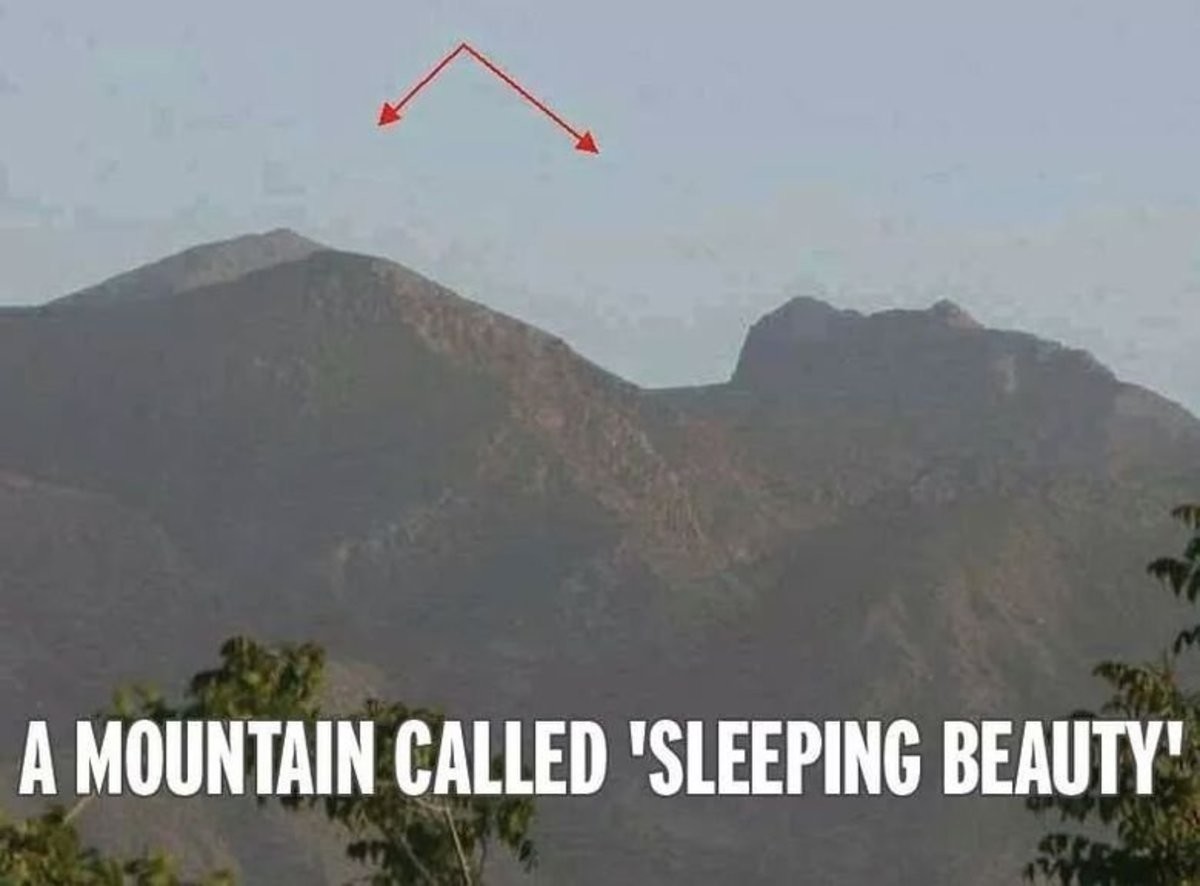 Гора спящая красавица Араван